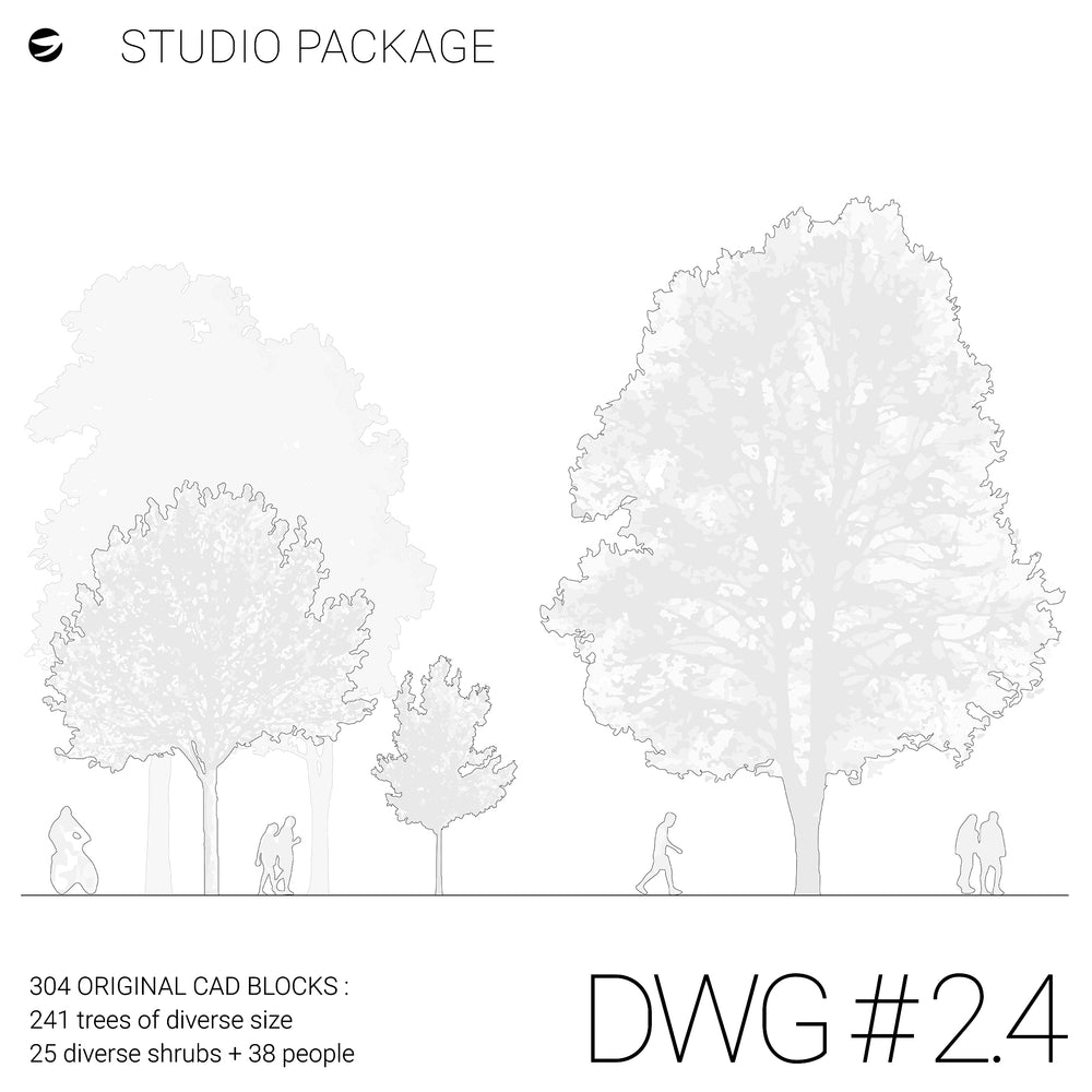 DWG 2.4 | STUDIO PACKAGE – Cutout|trees